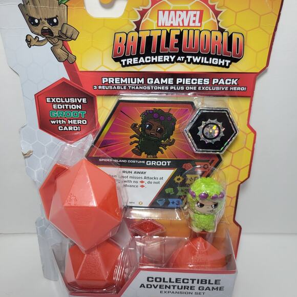 Marvel Battleworld Treachery at Twilight Premium Pieces Pack Spider-Island Groot - Picture 3 of 5